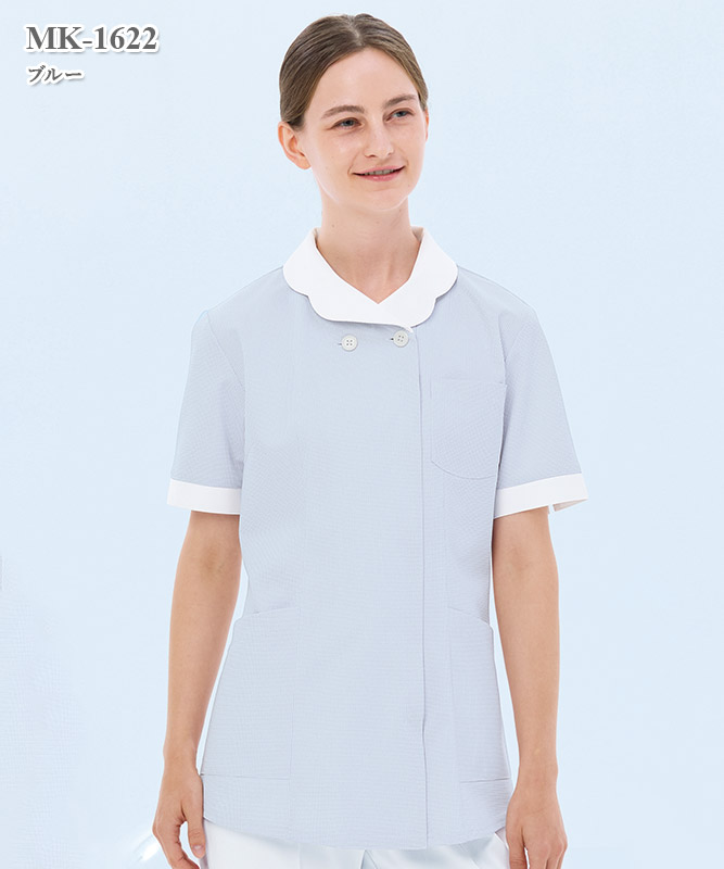 マドリーナ女子チュニック半袖[ナガイレーベン製品] MK-1622｜THS-白衣