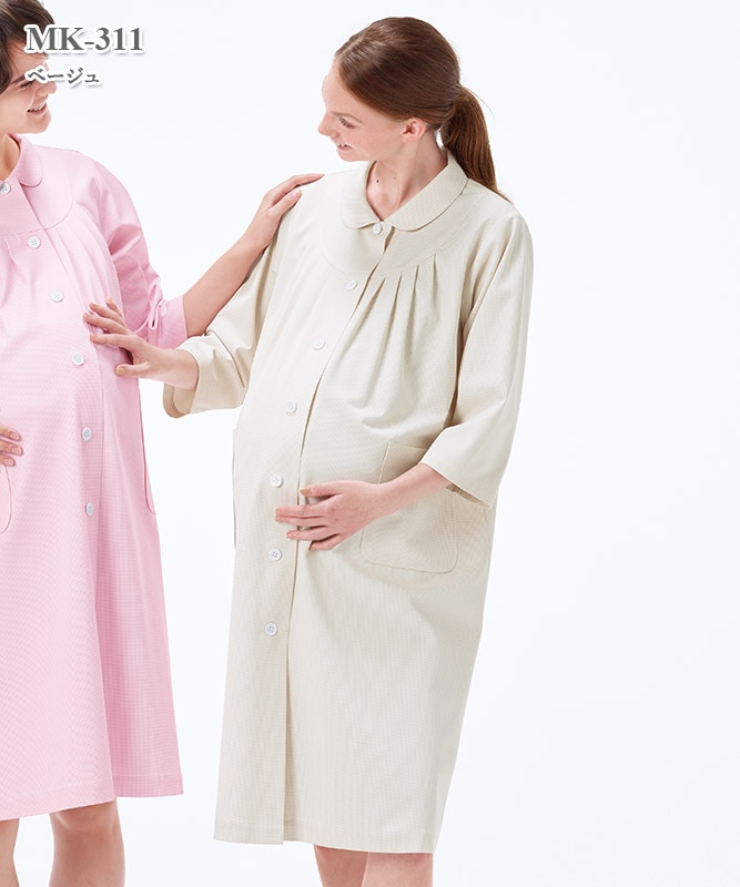 マドリーナ妊産婦患者衣[ナガイレーベン製品] MK-311｜THS-白衣通販・販売