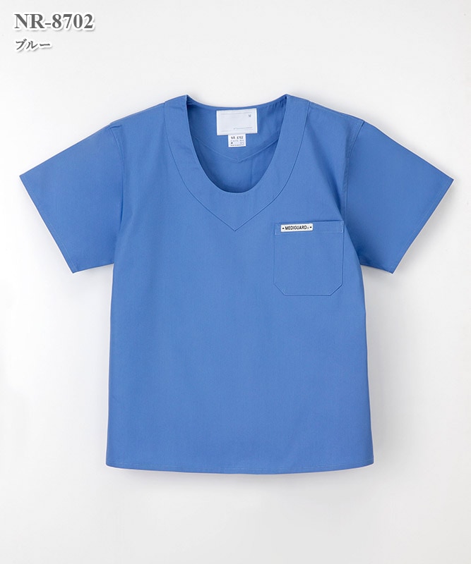 メディガード男子スクラブ半袖[ナガイレーベン製品] NR-8702｜THS-白衣
