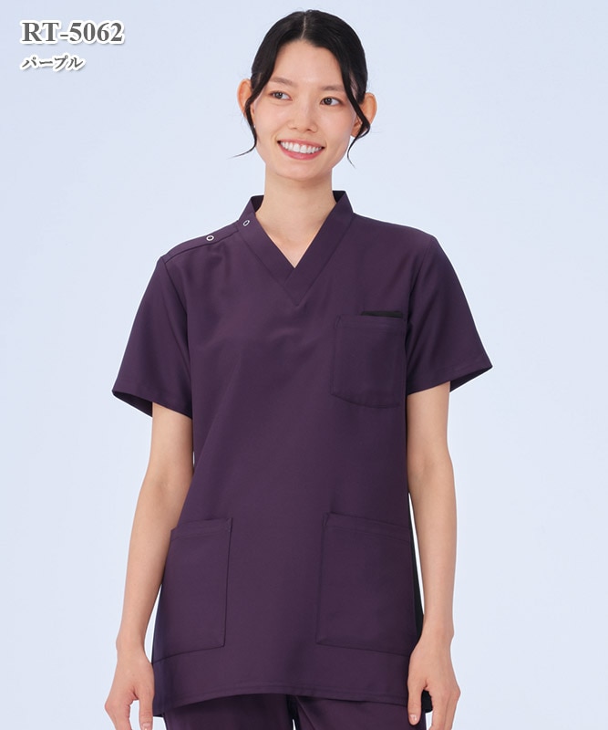 メディフォルテ男女兼用スクラブ半袖[ナガイレーベン製品] RT-5062