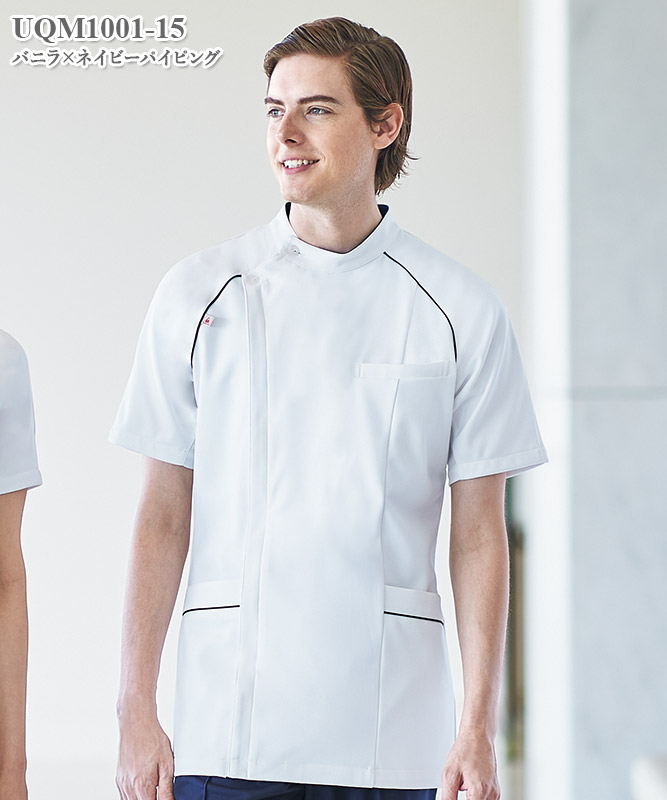 ルコックスポルティフメンズジャケット半袖[明石S.U.C.製品] UQM1001