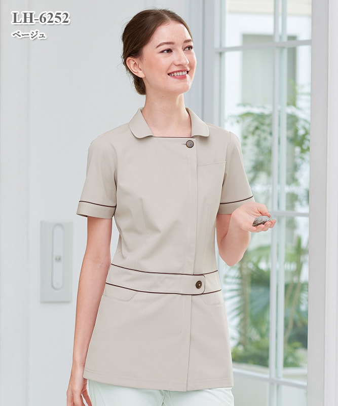 即購入OK。Mサイズ背中ファスナー無ハイグレード着ぐるみ肌タイツ面下全身タイツ ディッキーズ男女兼用スクラブ半袖[フォーク製品] 7090SC｜THS-白衣