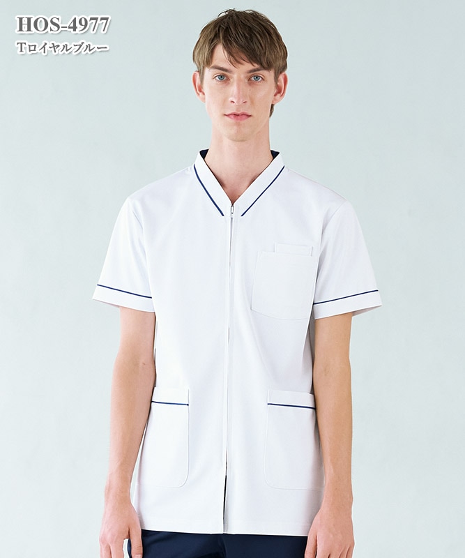 長袖ジャンパー ホワイト サーヴォ サンペックスイスト WA-661-3L (64-6620-29) 兼用長袖ジャンパー CD635 SS〜4L ホワイト 男女兼用 涼感