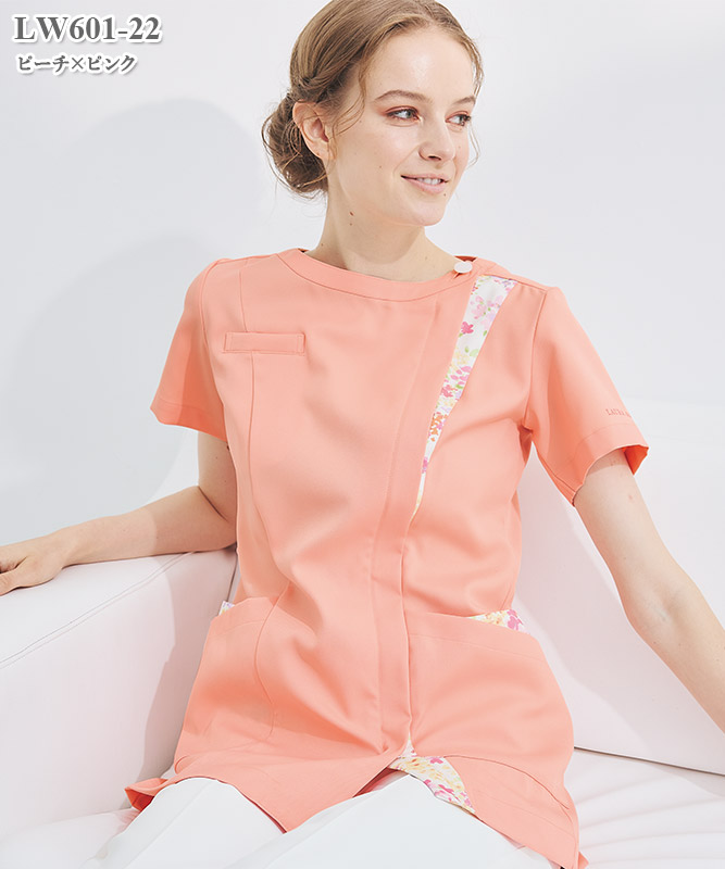 ローラ アシュレイ レディススクラブ半袖[住商モンブラン製品] LW601