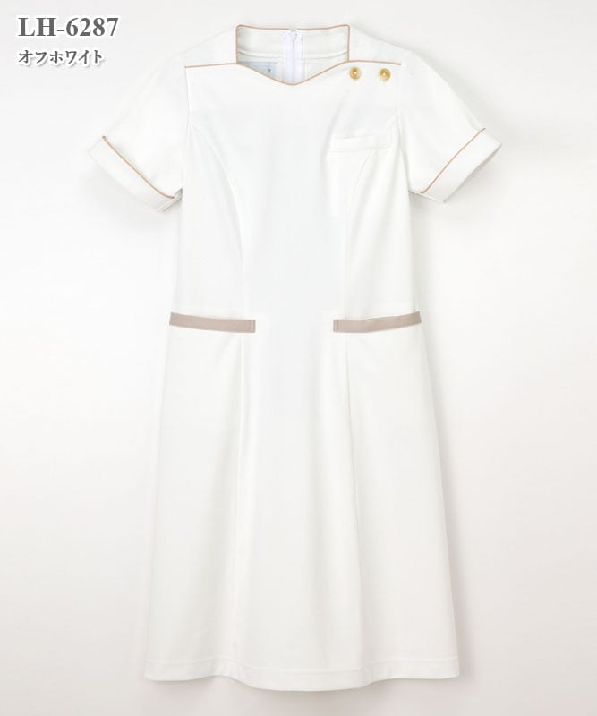 ワンピース半袖[ナガイレーベン製品] LH-6287｜THS-白衣通販・販売