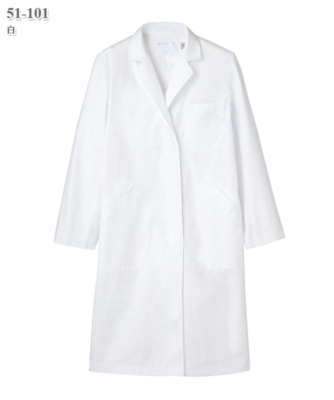 レディス白衣ドクターコート長袖[住商モンブラン製品] 51-101～105
