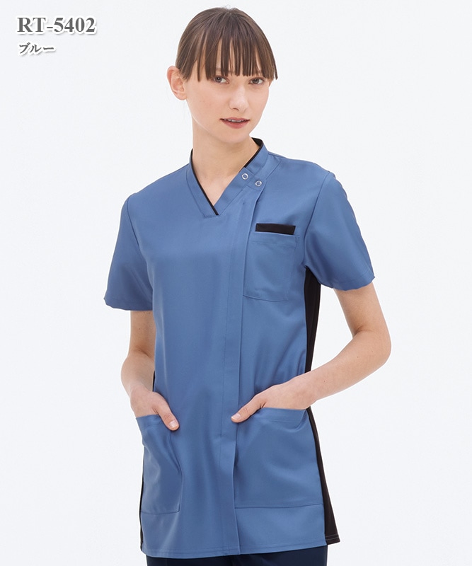 男女兼用スクラブ半袖[ナガイレーベン製品] RT-5402｜THS-白衣通販・販売