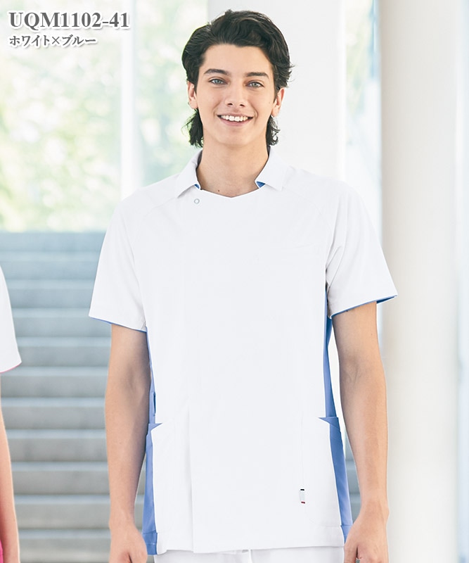 ルコックスポルティフメンズジャケット半袖[明石S.U.C.製品] UQM1102