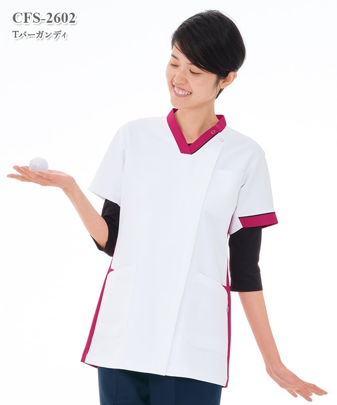 男女兼用スクラブ半袖[ナガイレーベン製品] CFS-2602｜THS-白衣