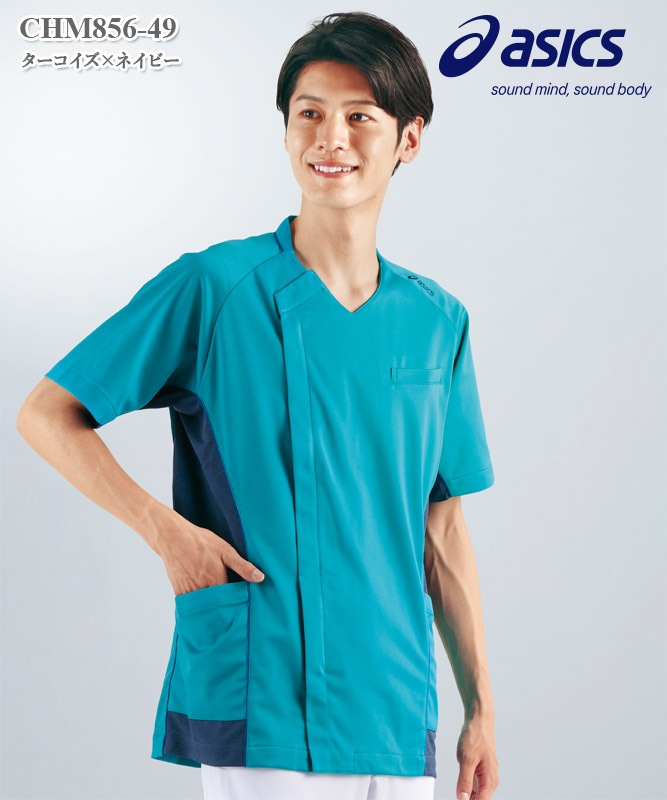 アシックスメンズスクラブ半袖[住商モンブラン] CHM856-30～90｜THS