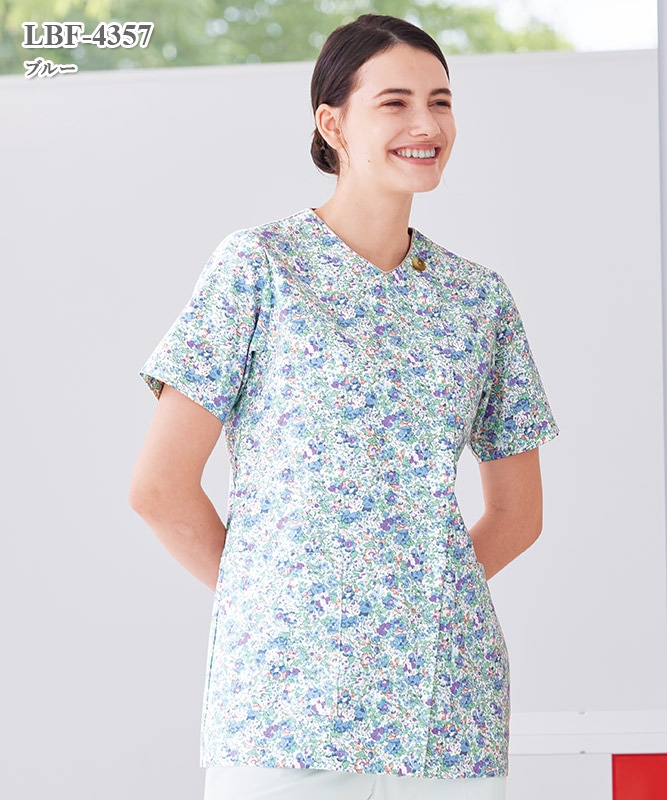 マッキントッシュフィロソフィー　花柄　リバティワンピース　半袖カーディガン マッキントッシュフィロソフィー 花柄 リバティワンピース 半袖