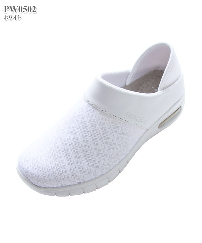 Rurutiaさんへ【新品・未使用】Pod（第2世代） - ホワイト ピュアウォーカー2WAYスリッポン[ダイマツ製品] PW0502｜THS-白衣通販