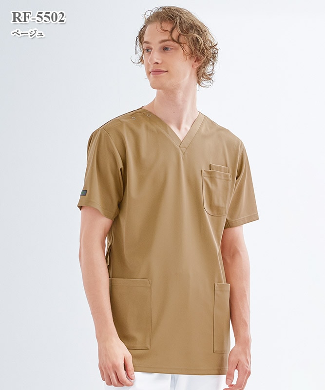 男女兼用スクラブ半袖[ナガイレーベン製品] RF-5502｜THS-白衣通販・販売