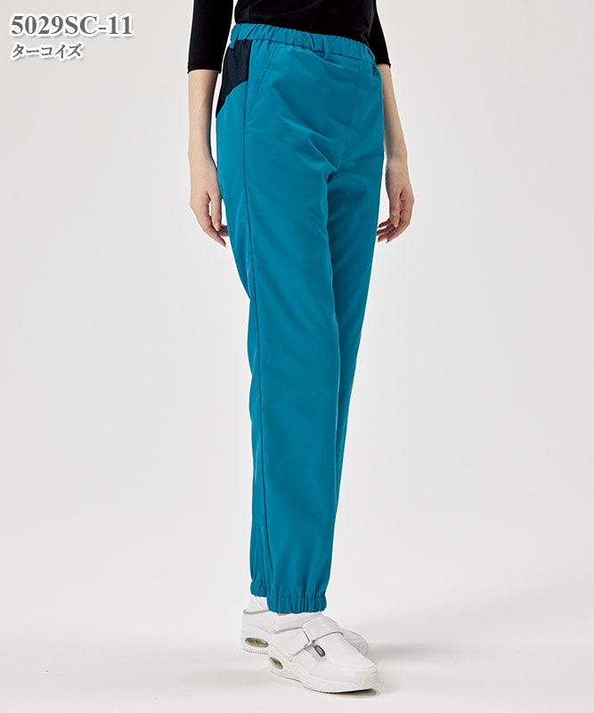 男女兼用パンツ(裾ゴム)[フォーク製品] 5029SC｜THS-白衣通販・販売