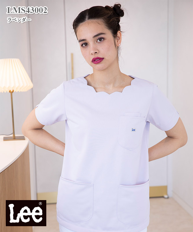 Leeメディカルレディススクラブ半袖[ボンマックス製品] LMS43002｜THS