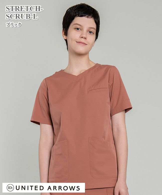 ID UNITED ARROWS ��ǥ������ȥ�å�������֥ȥå�[UNIX TOKYO����]��STRETCH-SCRUB-L