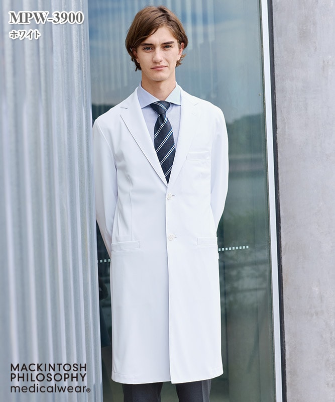 マッキントッシュ フィロソフィーメンズ白衣ドクターコート長袖[ナガイ