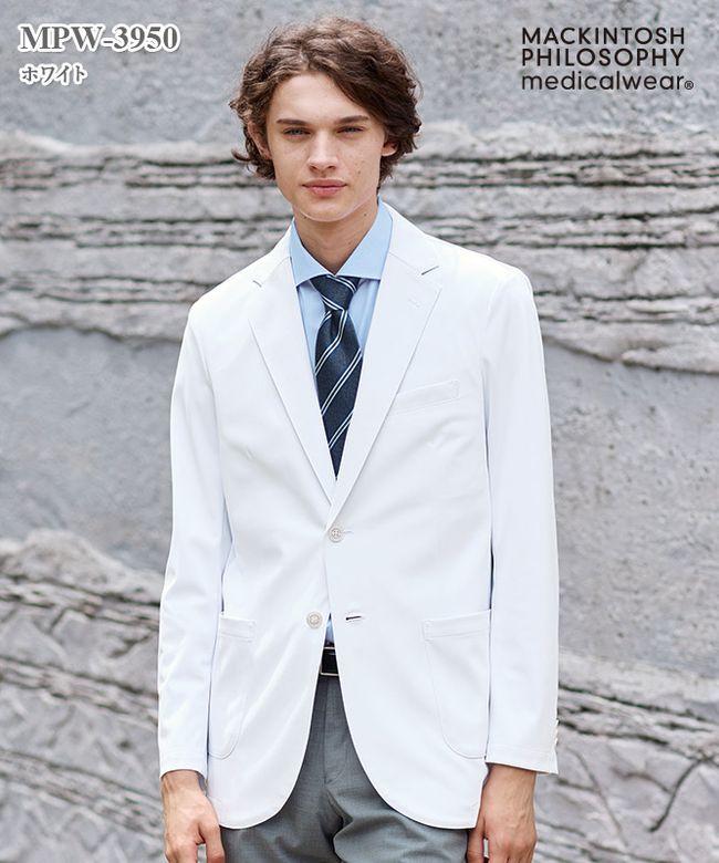 男子白衣テーラードジャケット長袖[ナガイレーベン製品] SD-3080｜THS