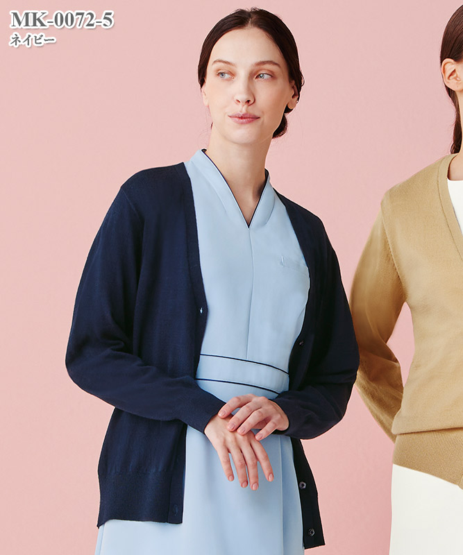 ミッシェルクランレディスカーディガン長袖[チトセ製品] MK-0072｜THS