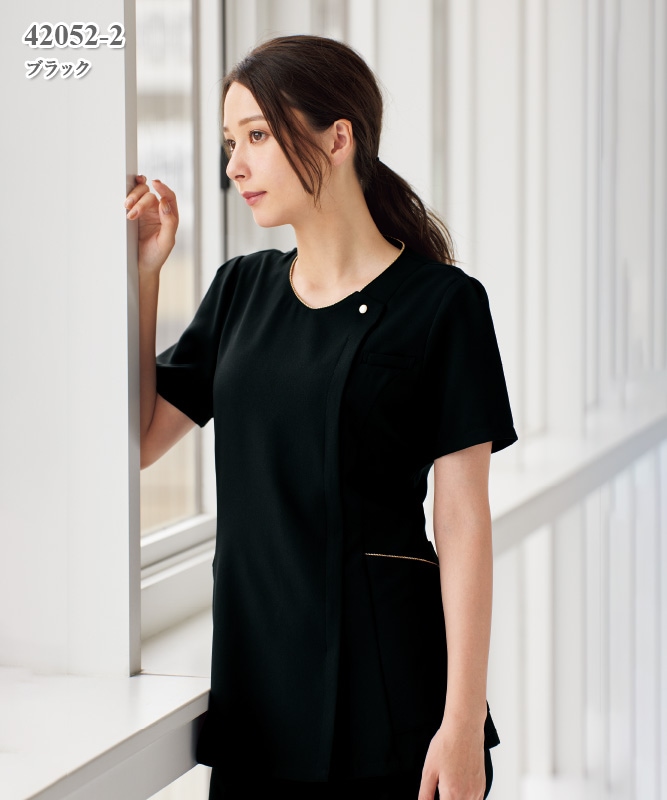LA BEAUTE(ラ・ボーテ)レディススクラブ半袖[ジョア製品] 42052｜THS