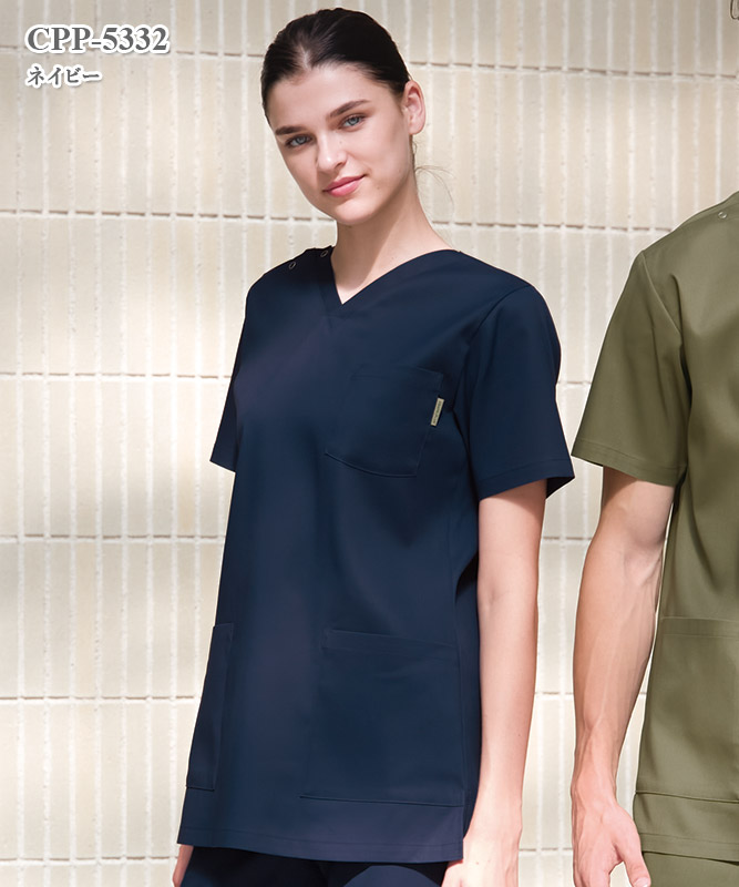 男女兼用スクラブ半袖[ナガイレーベン製品] CPP-5332｜THS-白衣通販・販売