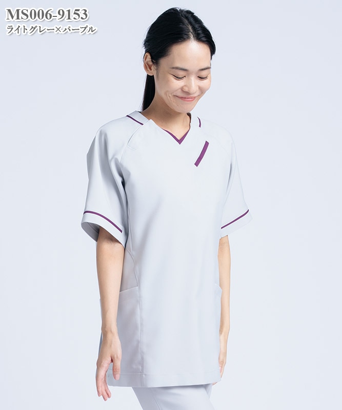 男女兼用スクラブ半袖[住商モンブラン製品] MS006-3483～9153｜THS