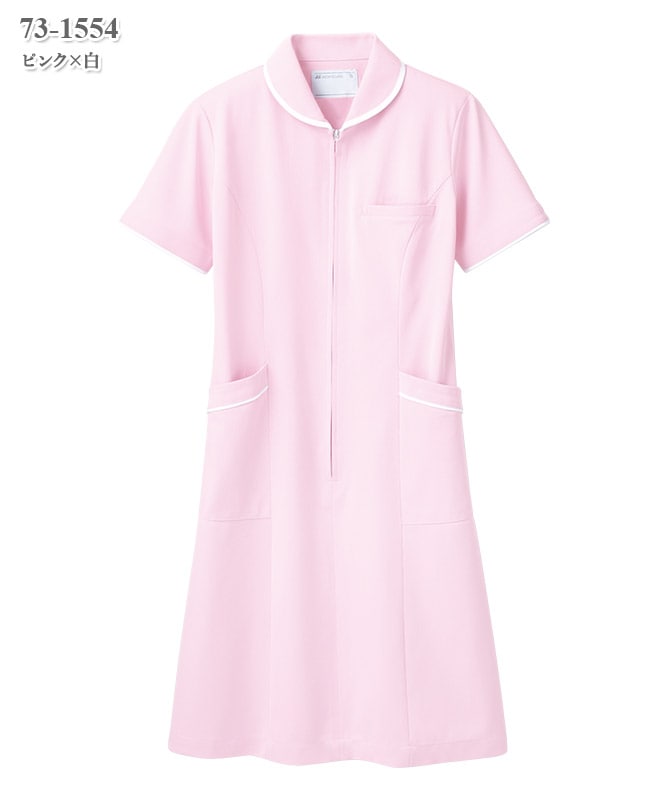 ナースワンピース半袖[住商モンブラン製品] 73-1554～1558｜THS-白衣