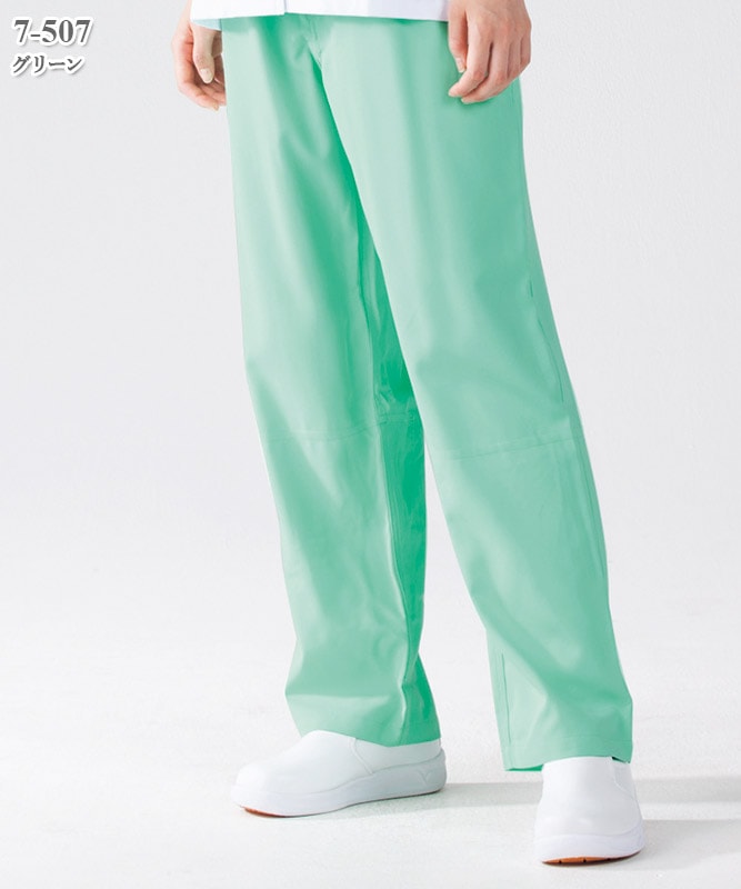 最終値下げ！！mainstory ロゴロンT 親子サイズ　新品 制電ストレッチツイルパンツ(総ゴム+ヒモ付)[男女兼用][住商モンブラン