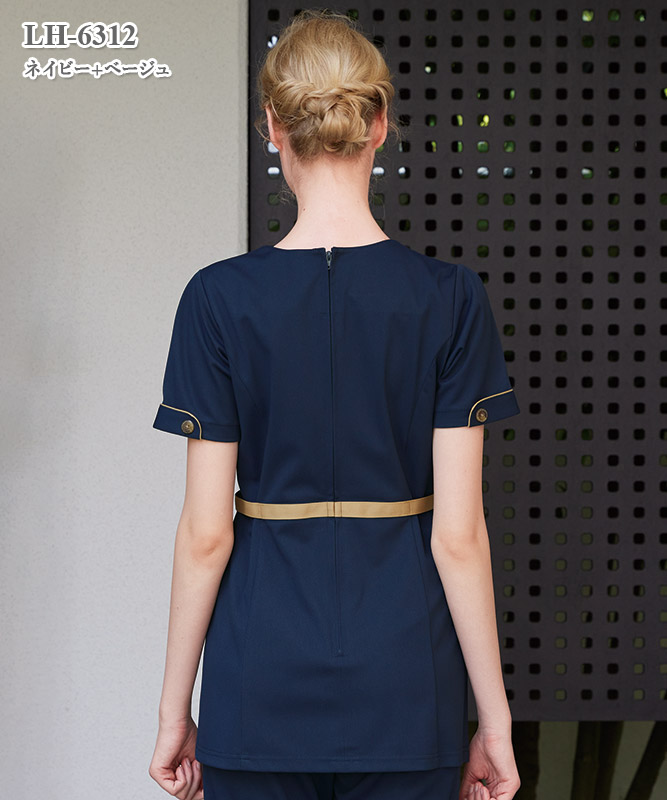 女子チュニック半袖[ナガイレーベン製品] LH-6312｜THS-白衣通販・販売