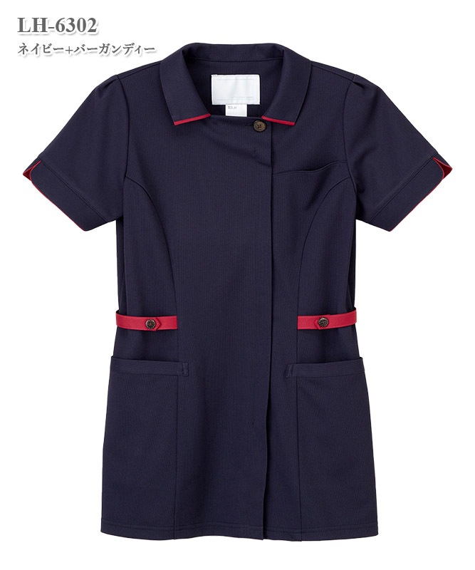 女子チュニック半袖[ナガイレーベン製品] LH-6302｜THS-白衣通販・販売