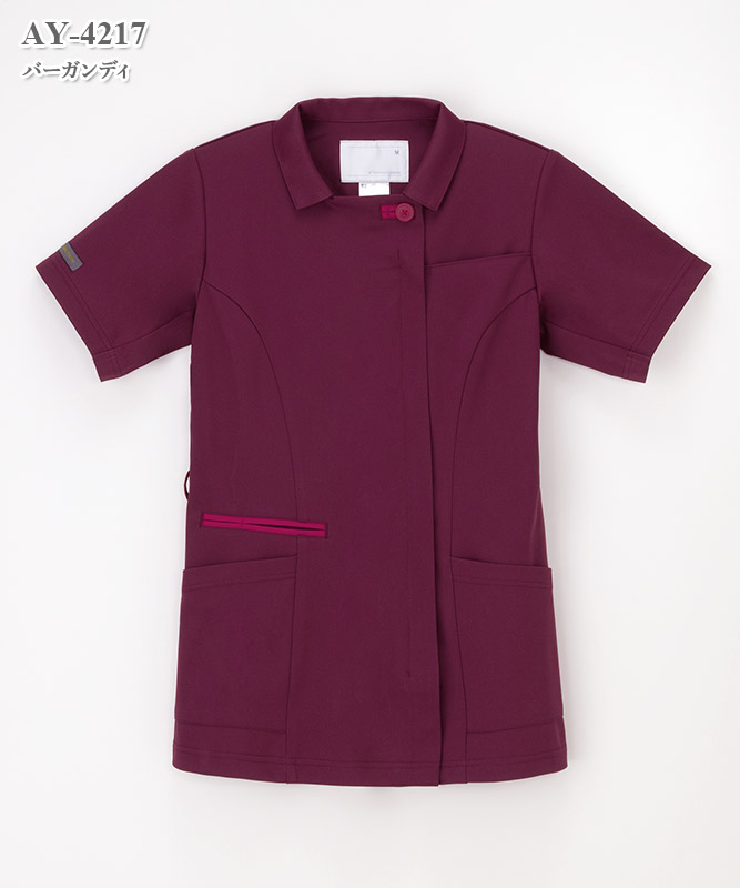 女子チュニック半袖[ナガイレーベン製品] AY-4217｜THS-白衣通販・販売