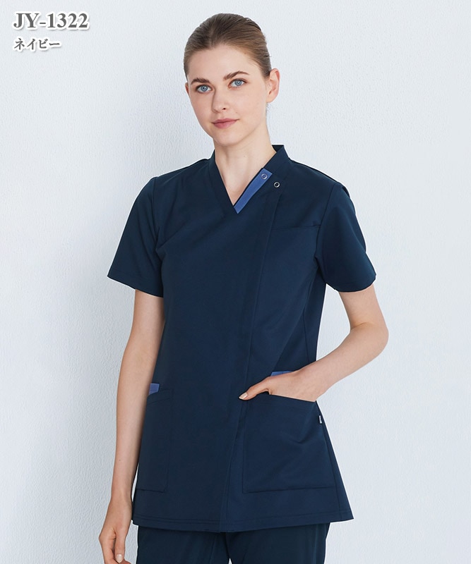 男女兼用スクラブ半袖[ナガイレーベン製品] JY-1322｜THS-白衣通販・販売