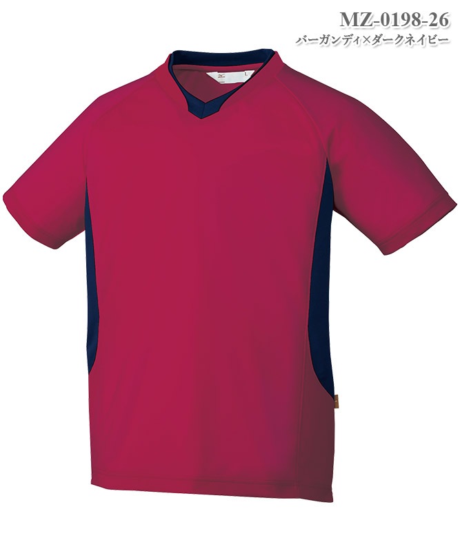 Ths 白衣通販 ミズノ男女兼用入浴介助用シャツ半袖 チトセ製品 Mz 0198