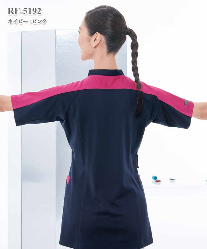 女子スクラブ半袖[ナガイレーベン製品] RF-5192｜THS-白衣通販・販売
