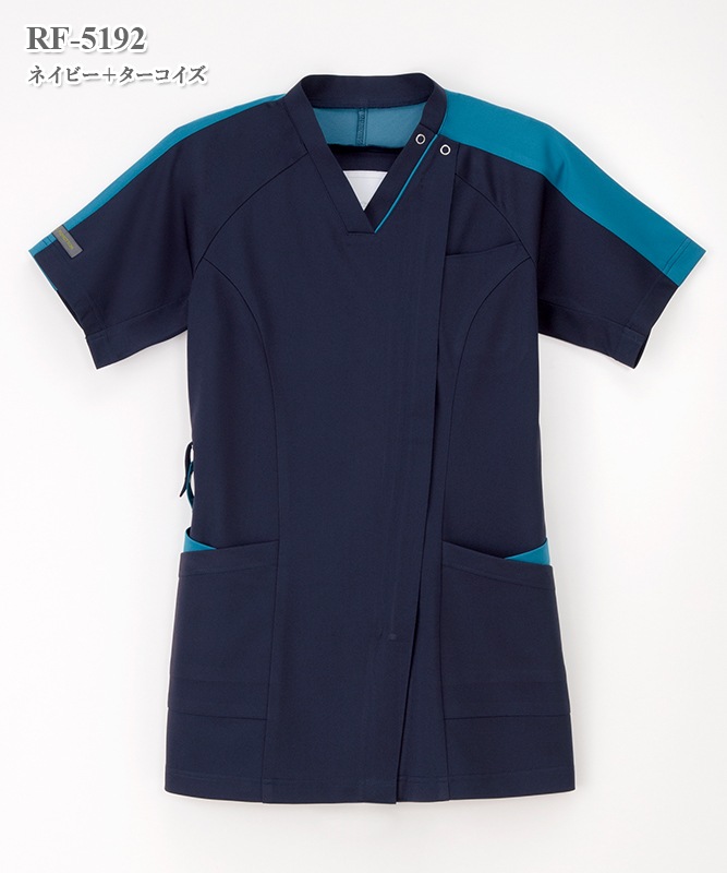 女子スクラブ半袖[ナガイレーベン製品] RF-5192｜THS-白衣通販・販売