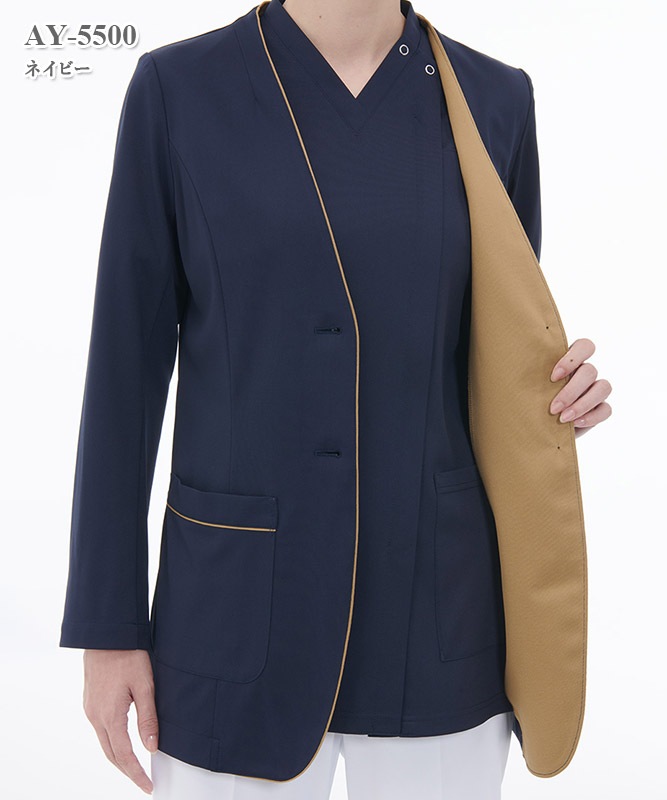 女子ジャケット長袖[ナガイレーベン製品] AY-5500｜THS-白衣通販・販売