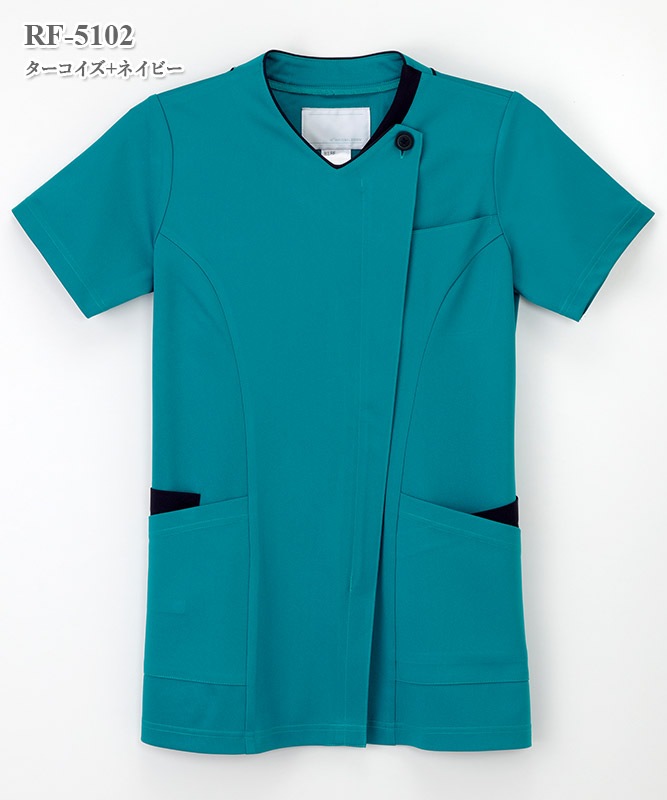 女子スクラブ半袖[ナガイレーベン製品] RF-5102｜THS-白衣通販・販売