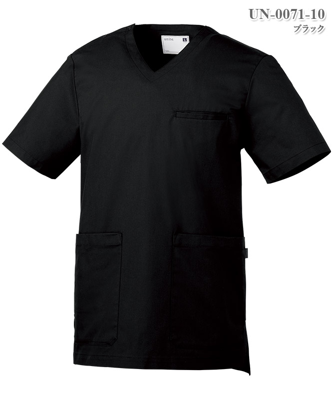メンズスクラブ半袖[チトセ製品] UN-0071｜THS-白衣通販・販売