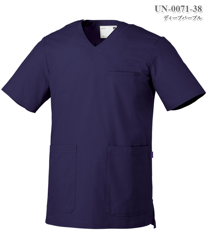 メンズスクラブ半袖[チトセ製品] UN-0071｜THS-白衣通販・販売