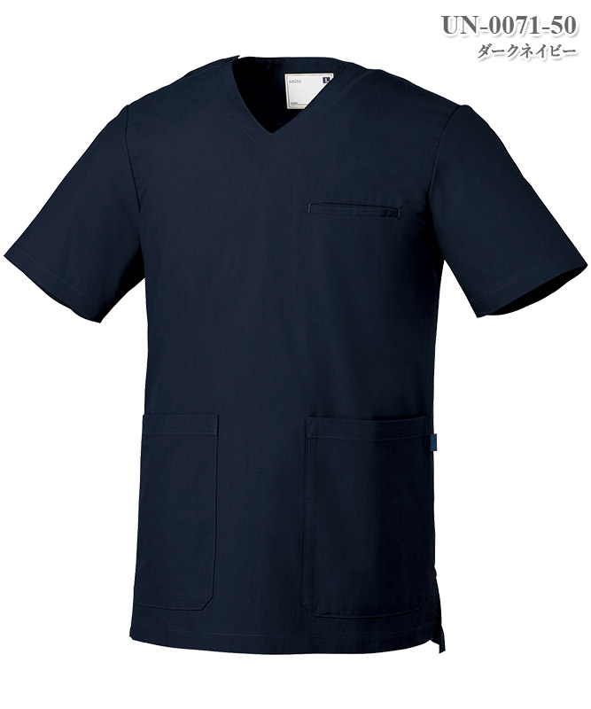 メンズスクラブ半袖[チトセ製品] UN-0071｜THS-白衣通販・販売