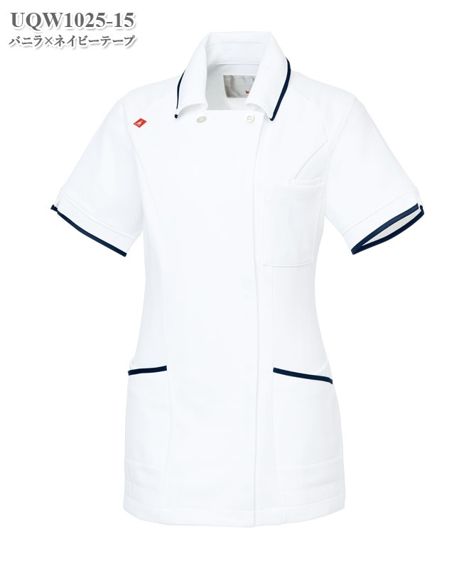 ルコックス　UQW1025 11 バニラ×ホワイト ルコックスポルティフレディスジャケット半袖[明石S.U.C.製品