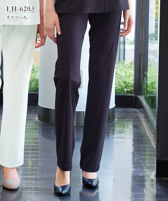 女子パンツ(脇ゴム)[ナガイレーベン製品] LH-6203｜THS-白衣通販・販売