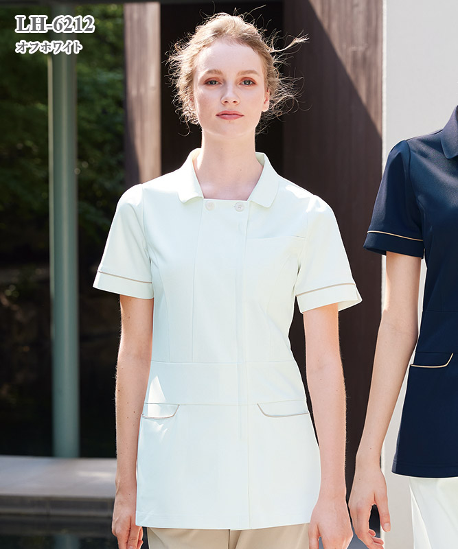 女子チュニック半袖[ナガイレーベン製品] LH-6212｜THS-白衣通販・販売