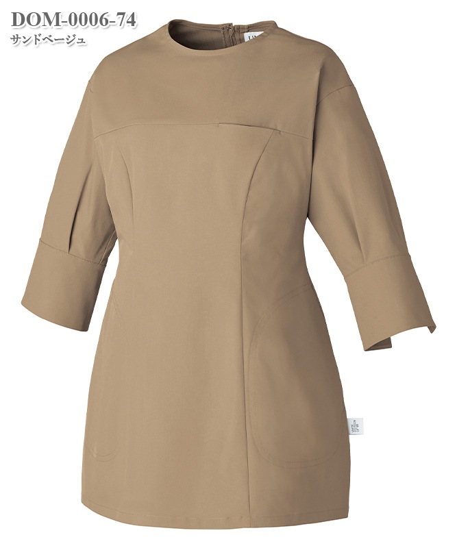 レディストップス七分袖[チトセ製品] DOM-0006｜THS-白衣通販・販売