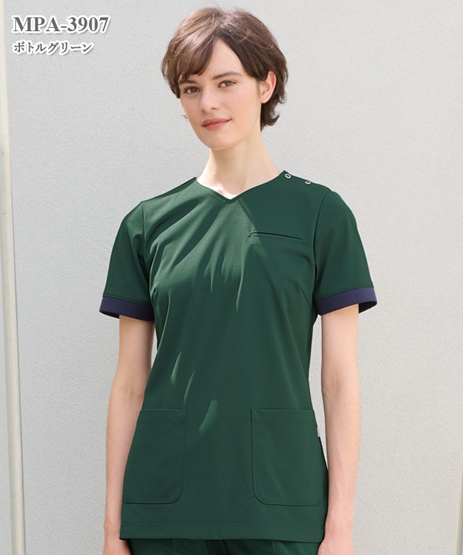 マッキントッシュ フィロソフィーレディススクラブ半袖[ナガイレーベン