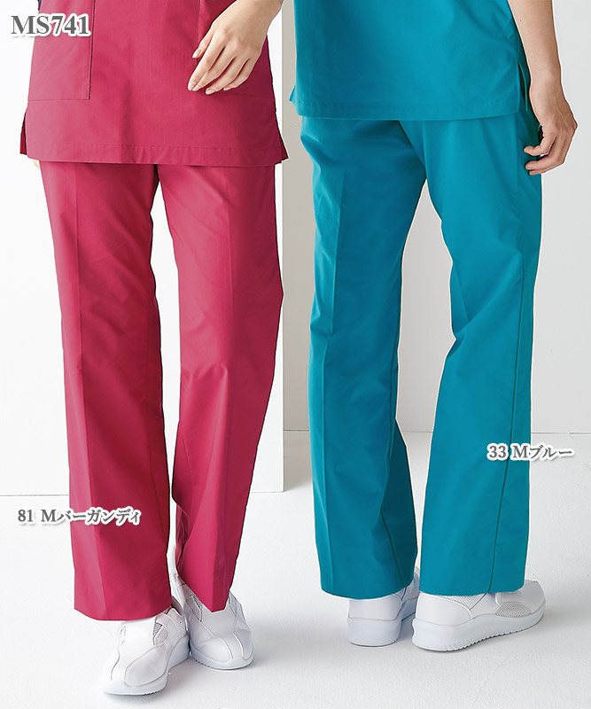 男女兼用パンツ(ノータック・総ゴム)[住商モンブラン製品] MS741-33