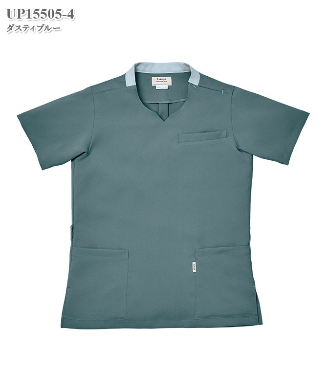 ユニセックススクラブ半袖[明石S.U.C.製品] UP15505｜THS-白衣通販・販売