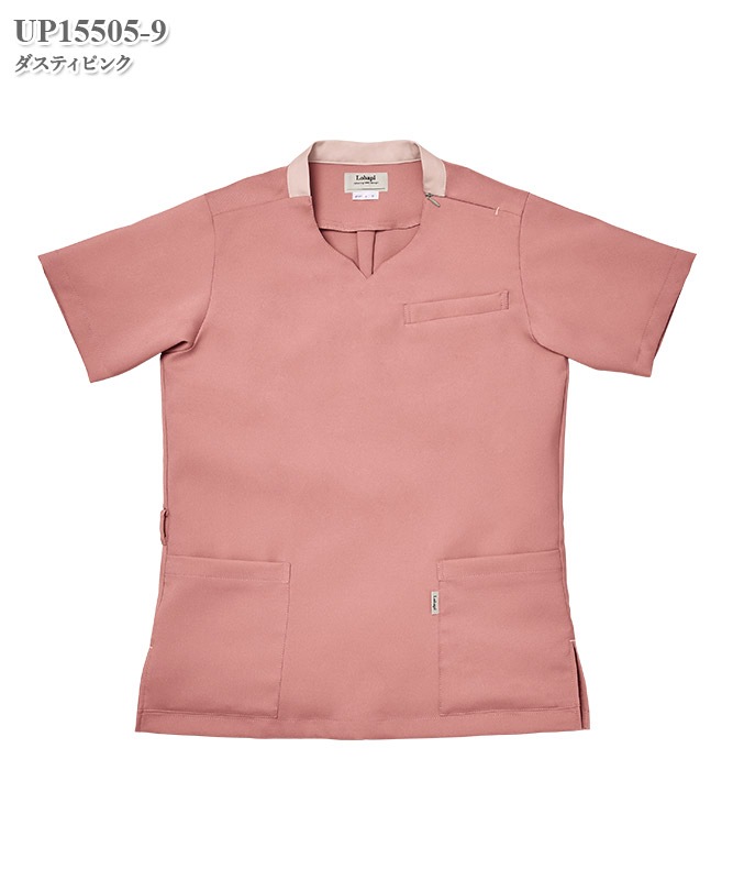 ユニセックススクラブ半袖[明石S.U.C.製品] UP15505｜THS-白衣通販・販売