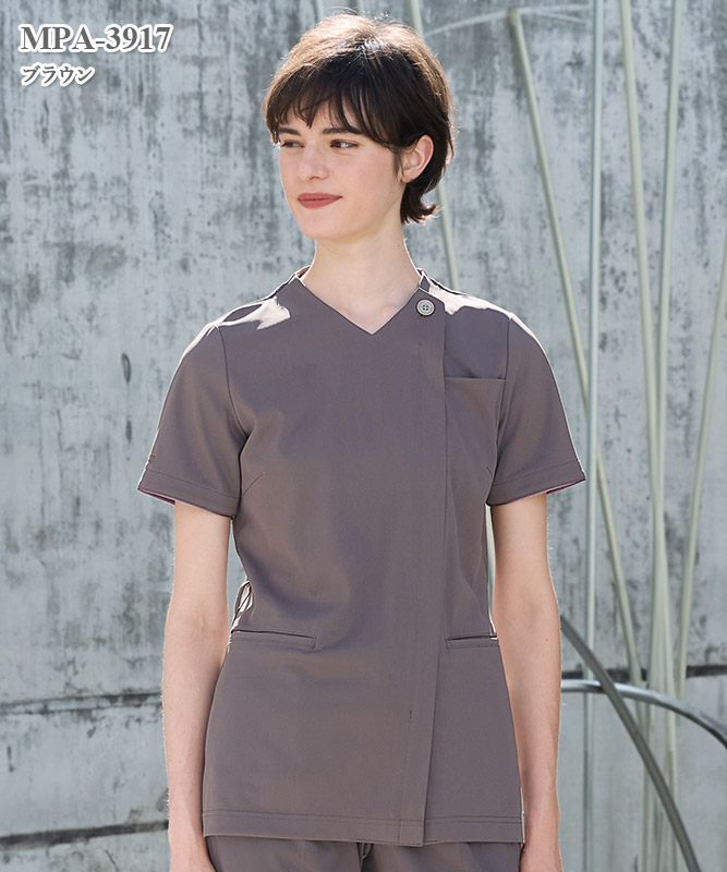 マッキントッシュ フィロソフィーレディススクラブ半袖[ナガイレーベン