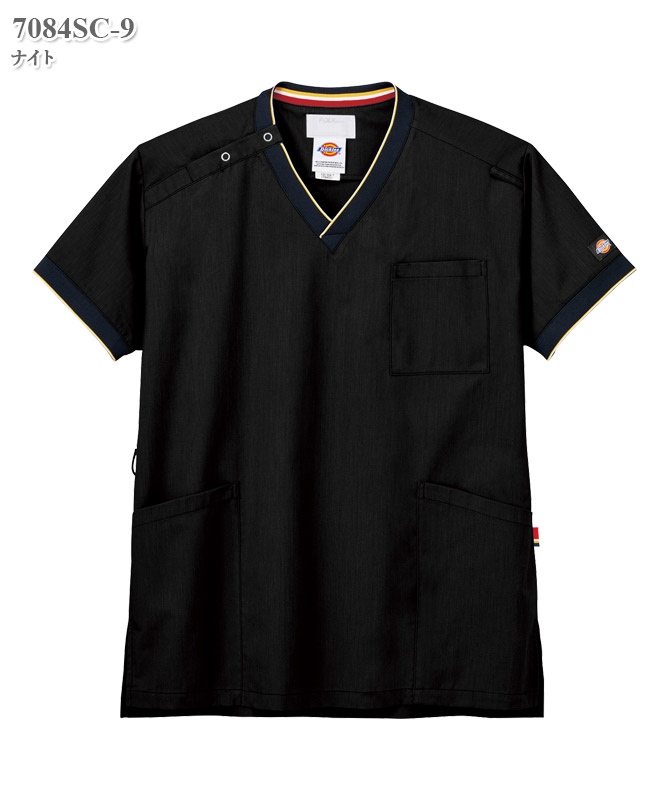 ディッキーズ男女兼用スクラブ半袖[フォーク製品] 7084SC｜THS-白衣